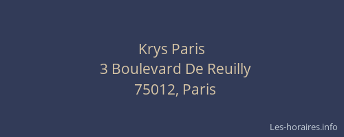 Krys Paris