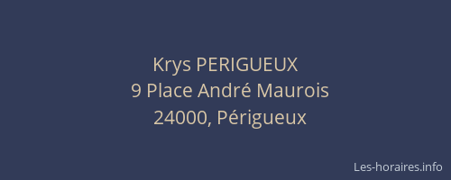 Krys PERIGUEUX