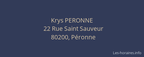 Krys PERONNE