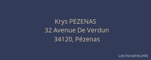 Krys PEZENAS