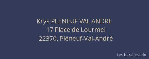 Krys PLENEUF VAL ANDRE