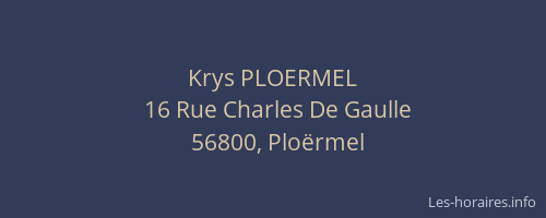 Krys PLOERMEL