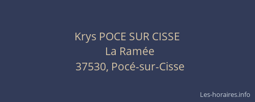 Krys POCE SUR CISSE
