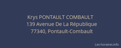 Krys PONTAULT COMBAULT