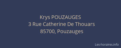 Krys POUZAUGES