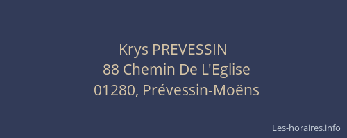 Krys PREVESSIN
