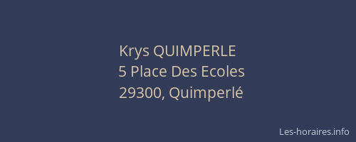 Krys QUIMPERLE