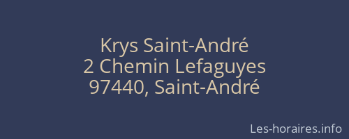 Krys Saint-André