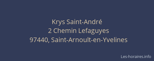 Krys Saint-André