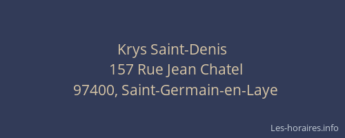 Krys Saint-Denis