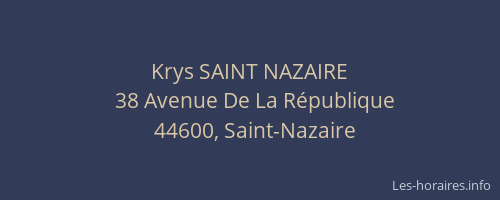 Krys SAINT NAZAIRE