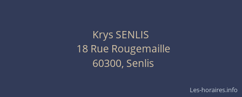 Krys SENLIS