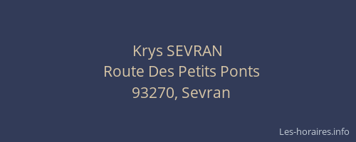 Krys SEVRAN