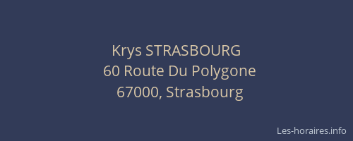 Krys STRASBOURG