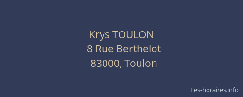 Krys TOULON
