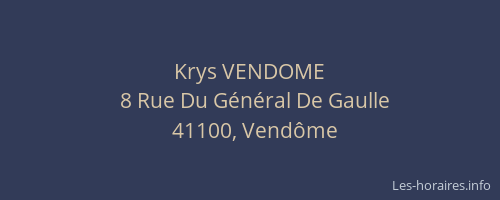 Krys VENDOME