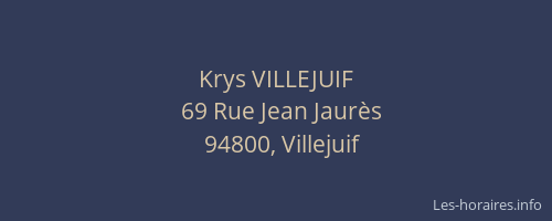 Krys VILLEJUIF
