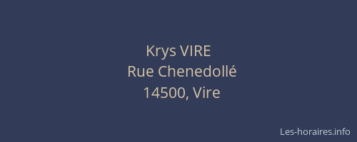 Krys VIRE