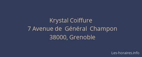 Krystal Coiffure