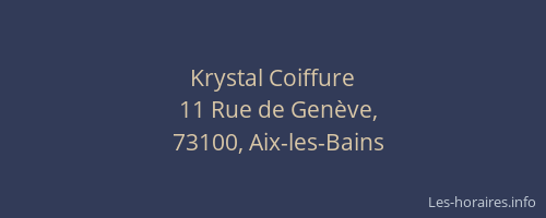 Krystal Coiffure