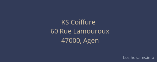 KS Coiffure
