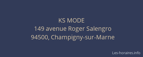 KS MODE