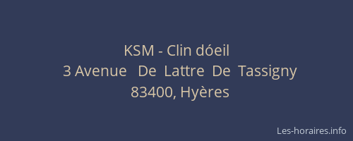 KSM - Clin dóeil