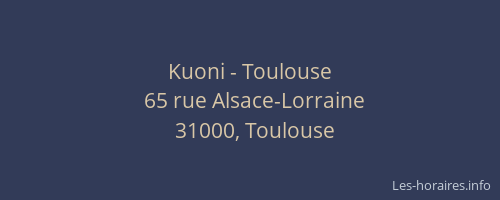 Kuoni - Toulouse