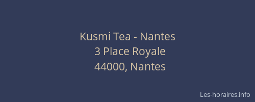 Kusmi Tea - Nantes