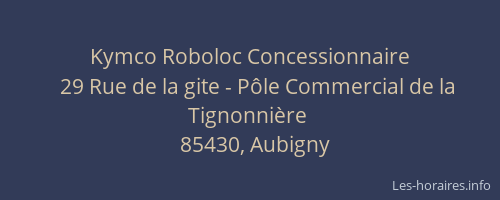 Kymco Roboloc Concessionnaire