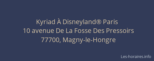 Kyriad À Disneyland® Paris