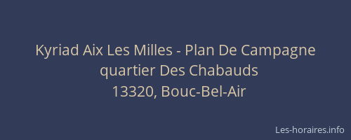 Kyriad Aix Les Milles - Plan De Campagne