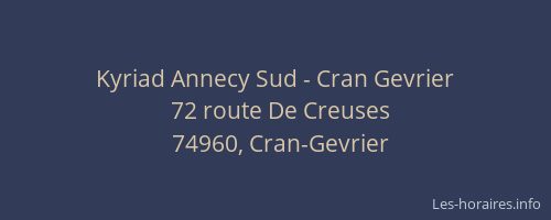 Kyriad Annecy Sud - Cran Gevrier