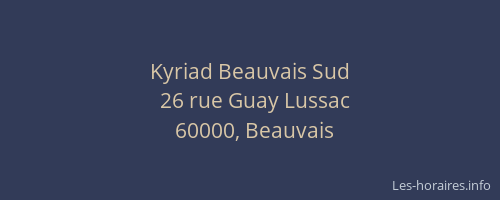 Kyriad Beauvais Sud