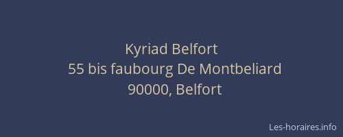 Kyriad Belfort