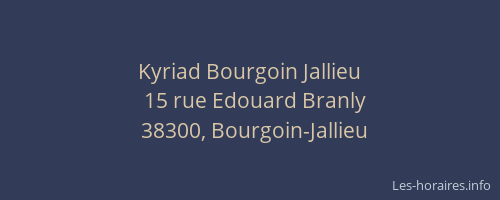 Kyriad Bourgoin Jallieu