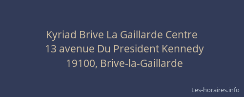 Kyriad Brive La Gaillarde Centre