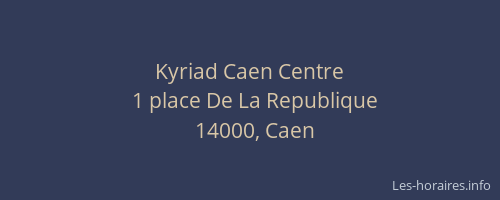 Kyriad Caen Centre