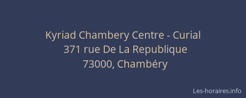 Kyriad Chambery Centre - Curial