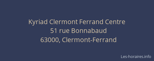 Kyriad Clermont Ferrand Centre