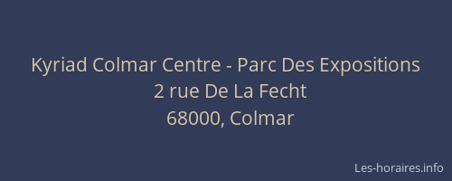 Kyriad Colmar Centre - Parc Des Expositions