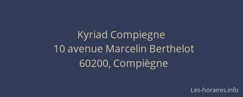 Kyriad Compiegne