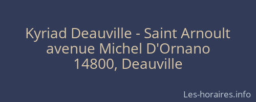 Kyriad Deauville - Saint Arnoult