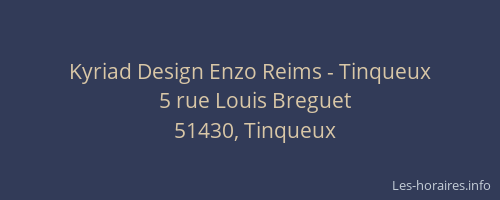 Kyriad Design Enzo Reims - Tinqueux