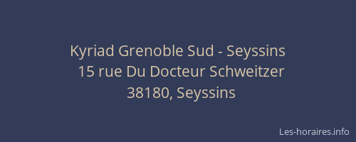 Kyriad Grenoble Sud - Seyssins