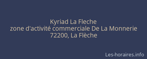Kyriad La Fleche