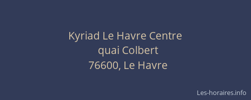 Kyriad Le Havre Centre