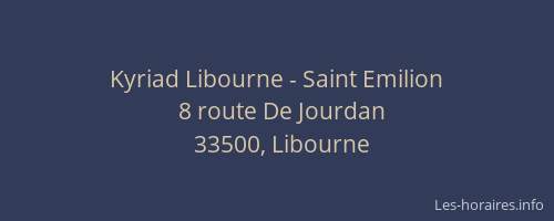 Kyriad Libourne - Saint Emilion