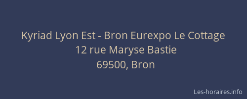 Kyriad Lyon Est - Bron Eurexpo Le Cottage