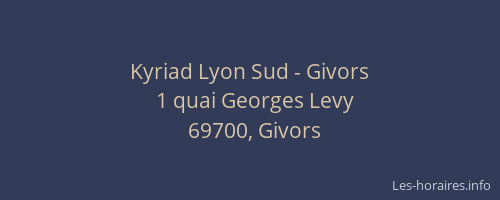 Kyriad Lyon Sud - Givors